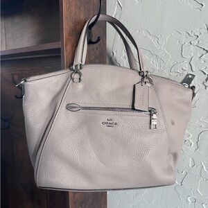 Coach Prairie satchel “grey birch”